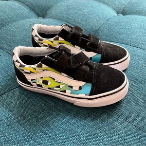 Vans kids flame old skool sneakers - size 12 - never worn
